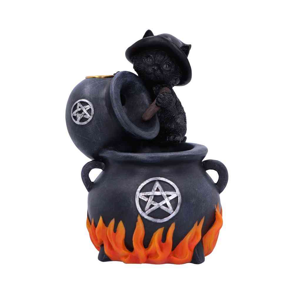 Nemesis Now - Familiar Brew 18cm Backflow Incense burner - Multicolours